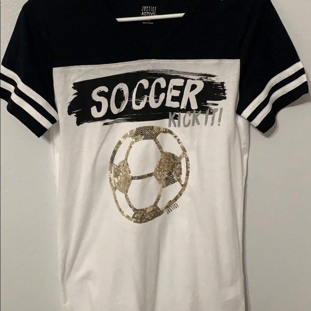 Justice Girls Soccer Shirt and Matching Sweatpants